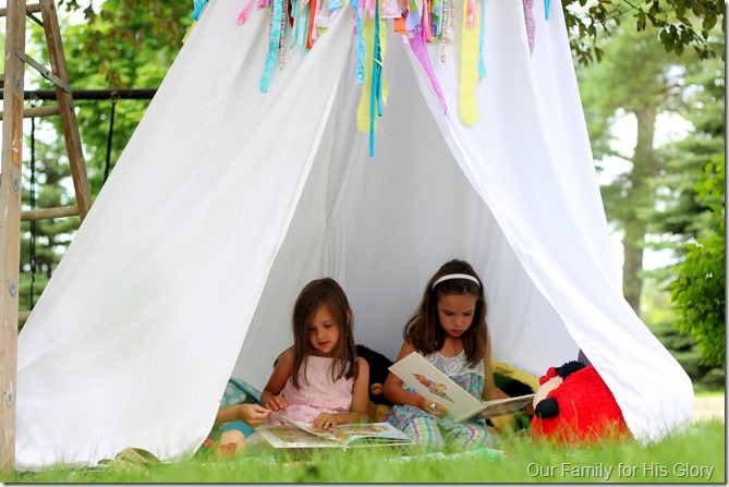 summer play tent
