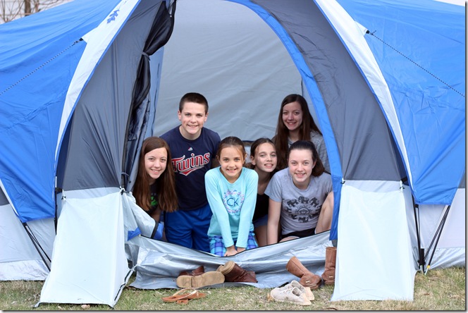 camp out family night